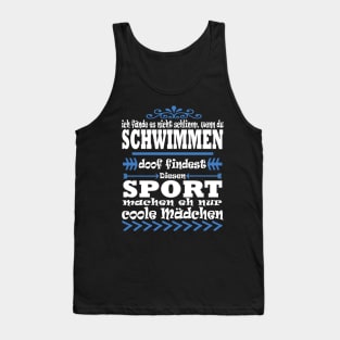 Schwimmen Sport Mädchen Leistungsschwimmer Tank Top